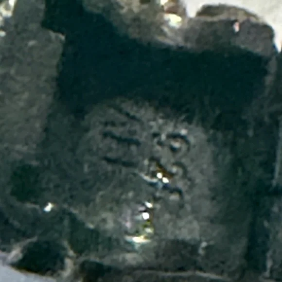 Pandora Encore Clip with Brown Cubic Zirconia Retired Pandora Clip Charm - Picture 3 of 4